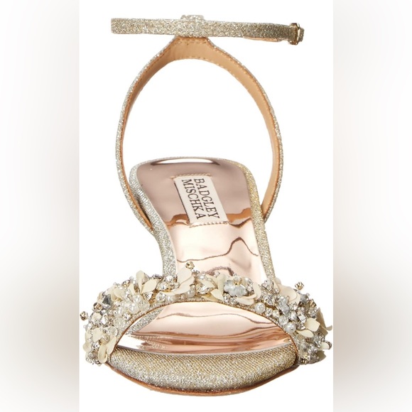 Badgley Mischka Telissa in Platino (Gold) - Picture 3 of 7